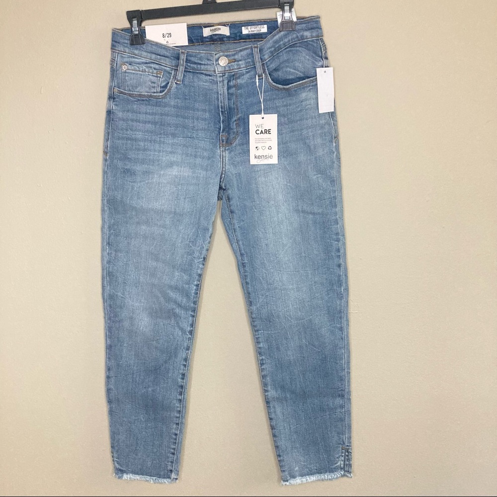 NWT Kensie Jeans The Effortless Skinny Crop - Size 29